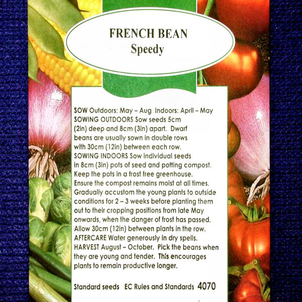 friction feeder seed packet